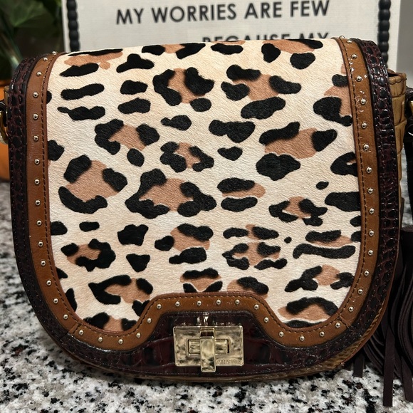 🎉🎉❤️❤️HOT PICK❤️❤️🎉🎉 Brahmin Mini Sonny Tan Capella Crossbody - Picture 2 of 10